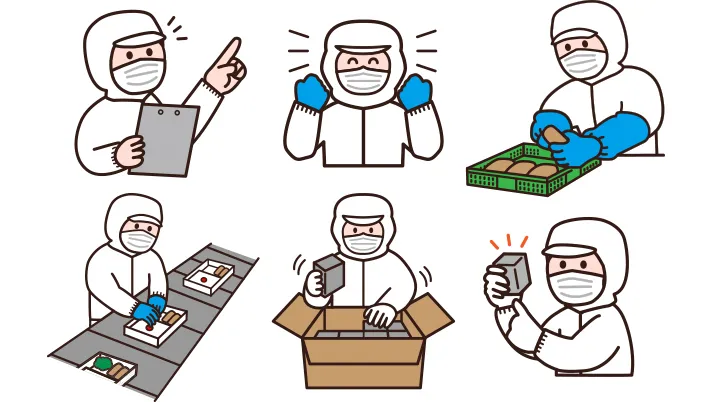 最終検品やセットアップ、小分け作業などの人手、時間にお悩みの方