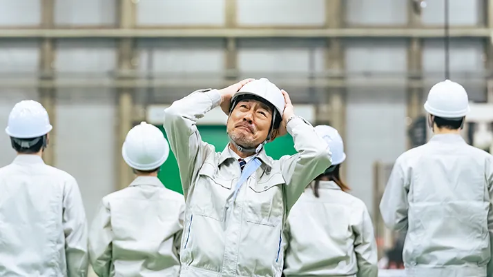 派遣社員の勤務姿勢に困っている