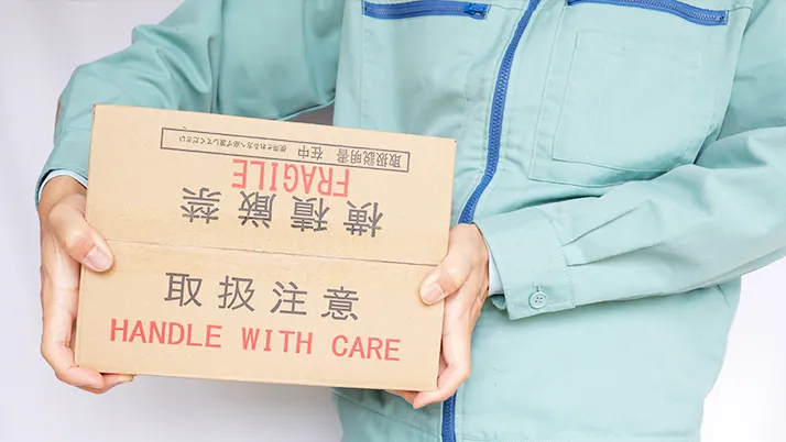 破損が多くて品質に不安がある方