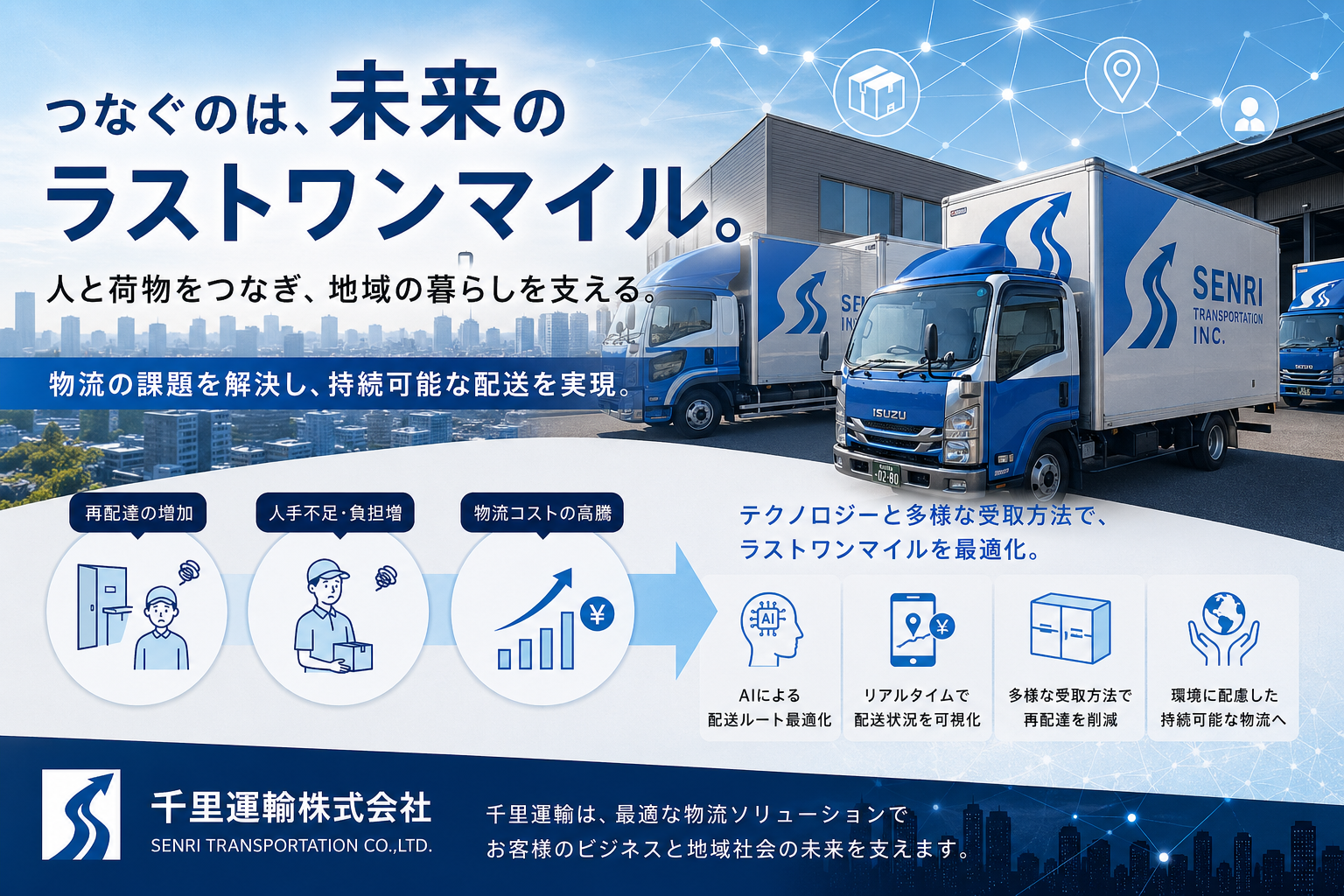 ラストワンマイル物流とは？課題解決の具体策と成功事例を徹底解説