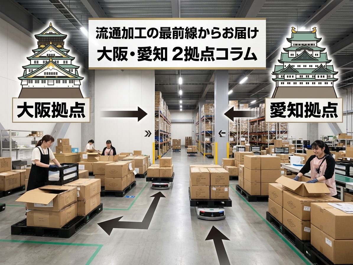 大阪・愛知で流通加工を委託するときの業者選びと費用の考え方とは？