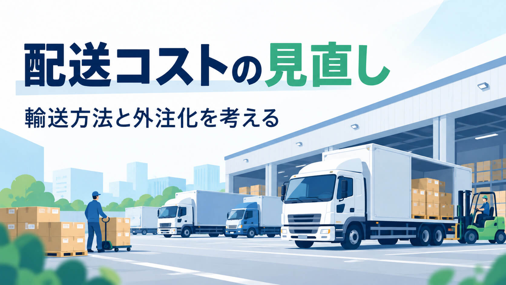 配送コストが下がらない原因と削減のための外注切り替え判断ガイド